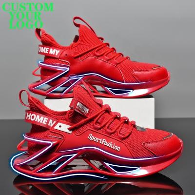 China Hard-Wearing Jinbeile Top Sellers Mens Shoes 2021 Sport Sneakers Casual Designer Running Shoes Custom Logo Men Shoes for sale