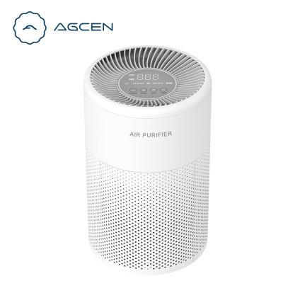 China Agcen New Products Innovative Desktop Air Purifier Smart Air Purifier PM2.5 Sensor Display With True Hepa Filter for sale