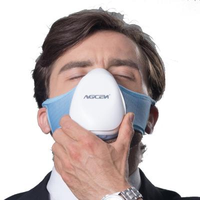 China Filter Purification Rate: 95% Agcen Portable Air Purifier Electric Air Mask Mouth Air Filter for sale