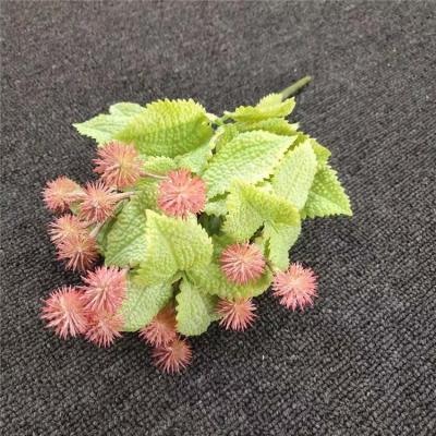 China Wholesale 5 Strawberry Plants Plastic Artificial Plants Fruit Decor Decoration Strawberry Bunch Wholesale Indoor Simulation Fruit Flowers for sale