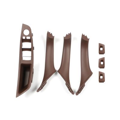 China ABS+PC RHD Closing Shell Power Window Trim Inner Door Handle Trims Set FOR BMW F10 F11 7 PCS 6 colors for sale