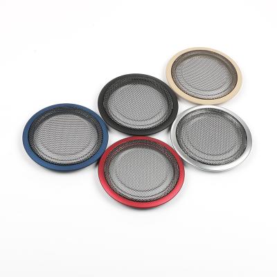 China Aluminum Car Door Speaker Cover For BMW 2 3 4 Series F23 F30 F31 F34 F35 F80 F32 F33 F36 F82 F83 Front Rear Door Cover Sliver Black Blue for sale