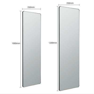 China Sustainable Economic Custom Design Natural Slide Out Glass Standing Cabinet Mirrors for sale