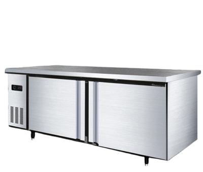 China Restaruant Bar Kitchen Workbench Display Counter Fridge Commercial Kitchen Equipment for sale