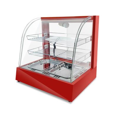 China Hot Hotel Buffet Food Equipment Small Commercial Heat Preservation Pizza Display Cabinet Warmer Cabinet Used in Burgers, Potato Chips and Custard Pies for sale