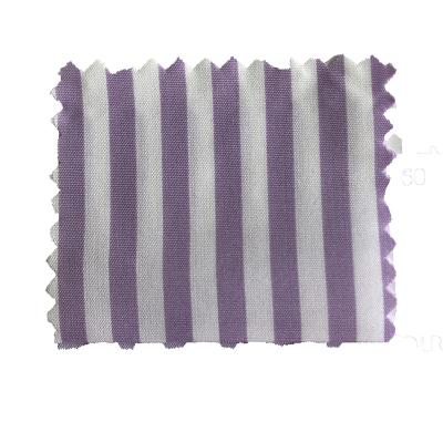 China China Supplier Tear-Resistant Factory Directly Backing Cheap 100% Cotton 60S Woven Gingham Stripe LA Shirt Dress Fabric Finished Fabric for sale