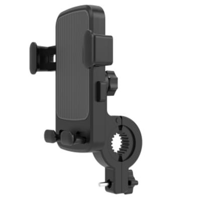 China Adjustable Bicycle Motorcycle Mobile Phone Bracket Mobile Phone Holder For Motorcycle Car Handle for sale