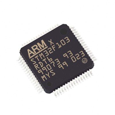 China Support BOM table quote, STM32F103RDT6 affordable price STM32F103RDT6 original imported spot LQFP64 good and original quality for sale