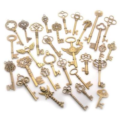 China Custom Vintage MIX Key Bottle Opener Zinc Alloy Metal Charms DIY Pendants Jewelry Charms For DIY Jewelry Making for sale