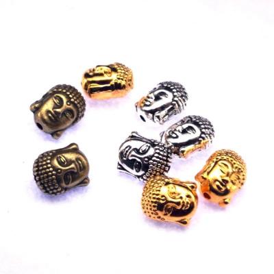 China Factory Wholesale Price Casual/Sporty Buddha Head Zinc Alloy Bead Charm Pendants For DIY Jewelry Making for sale