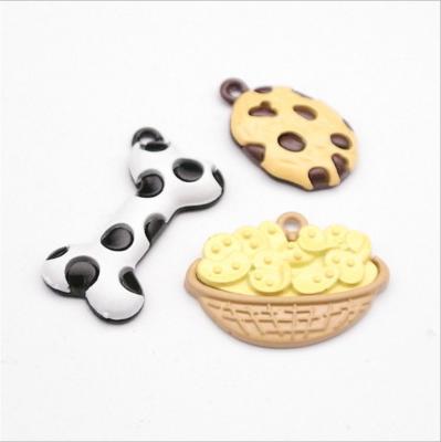 China Hot Selling Cute FASHIONABLE Zinc Alloy Enamel Food Pendant Charms For DIY Necklace Bracelet Making for sale