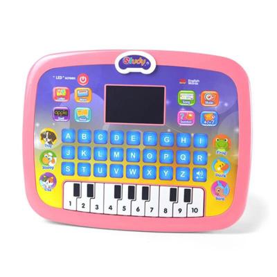 China Spelling Educational English Letters Study Piano Teaching Machine Kids LCD Screen Tablet Smart Educational Toys for sale