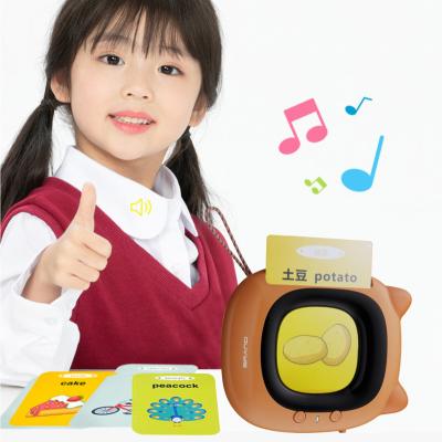 China Educational Preschool Flash Card Toy Educational Kids Handheld Smart Learning Machine for sale