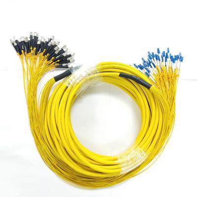 China FTTH 48 Cores FC-FC Single Mode Fiber Patch Cord High Quality Multi Branch Cable Breakout Jumper for sale