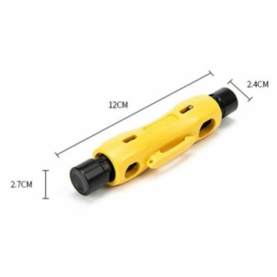 China High Quality Coaxial Cable Stripper For RG-59/62/6/11/7 /213/8 Manual Insulated Wire Stripper Coaxial Cable Stripper Tool for sale