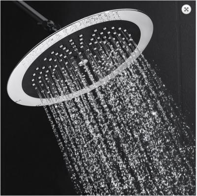 China Overhead Wall Mounted Rain Shower Head Rainmaker ABS Chrome Plated for sale