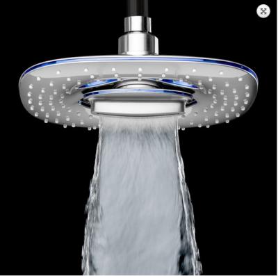 China High Pressure Rainfull Overhead Rain Shower Head Silver Wall Mounted for sale