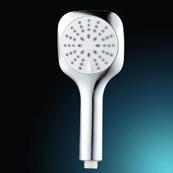 China Silver Plating High Pressure Rain Shower Head Wall Mounted Multi Function for sale