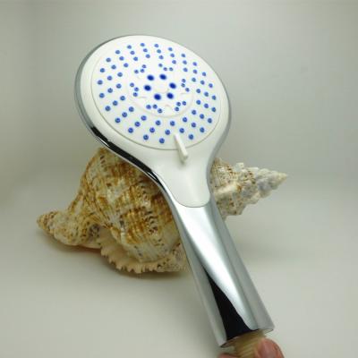 China Round Portable Multifunction Shower Heads , Water Saving Single Spray Shower Head for sale