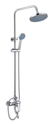 China Multi Function Waterfall Shower Head Set With Diverter / Shower Sets For Bathroom for sale