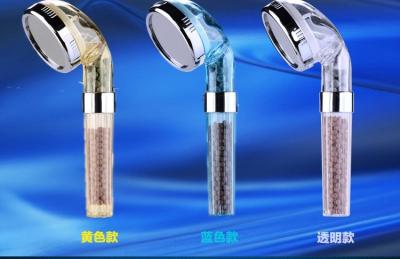 China Multi Function Skin Care Negative Ions Shower Head , Water Softener Shower Head for sale