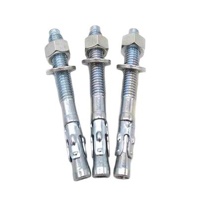 China Cheap Galvanized Steel M12 Steel Grade Hilti Grade 4.8 Wedge Anchor Galvanized Wedge Anchor By Bolts for sale