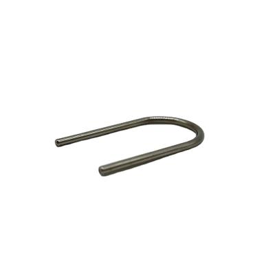 China Stainless Steel U Shape Spiral Custom Wire Formed Parts for sale