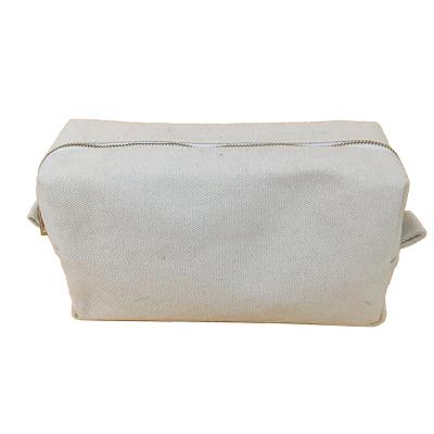 China Fashion Travel Organized Zipper Make Up Bag Pouch Blank Cotton Canvas Cotton Bag for sale