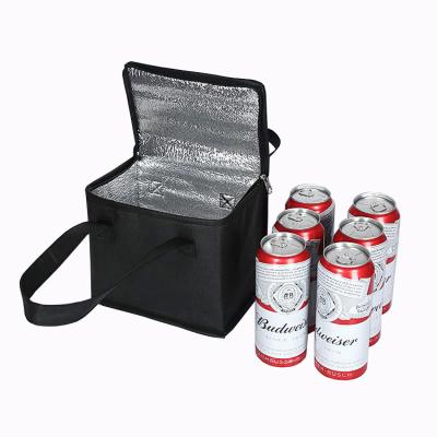 China Waterproof Custom Design Insulated Non Woven Outdoor Cooler Bag Food Delivery Cooler Bag for sale