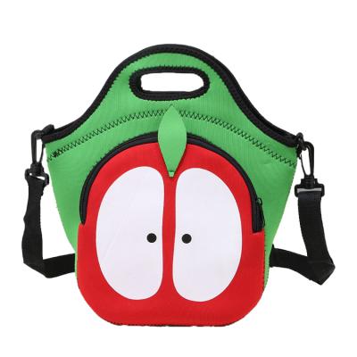 China Custom Tote Insulated Student Kids Lunch Bag Insulated Neoprene Cooler Lunchbags Fashion Bag for sale