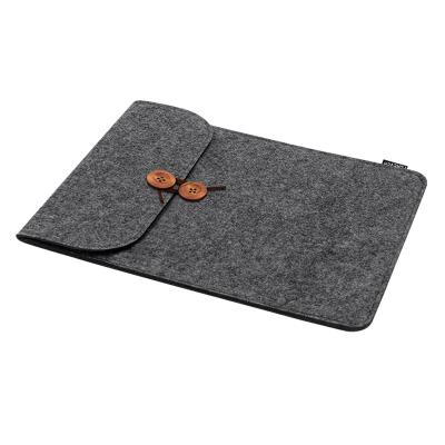 China Lightweight Felt Handmade Computer Messenger Sleeve Felt Laptop Pocket Case Cover Laptop Bag for sale