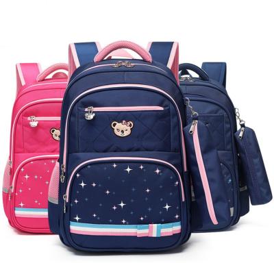 China Cute Schoolbags Primary Kids Waterproof Cartoon Pupils Backpack With Multi-pockets For Boys And Girls for sale