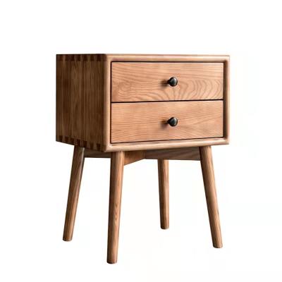 China Bedside table modern home furniture storage drawer solid wood bedroom furniture with drawer for sale