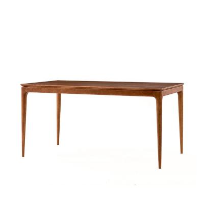 China Simply unique modern design modern solid wood dining table for living room restaurant for sale