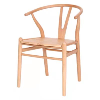 China Modern Wholesale Classic Fork Dining Chair With Solid Ash Wood for sale