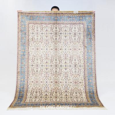 China YILONG Washable 5'x7' Persian Style Handwoven Blankets For Living Room Design Turkish Carpet for sale