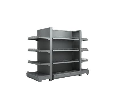 China Double Sided Supermarket Mall Store Gondola Supermarket Shelving For Sale for sale