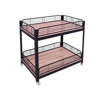 China New Design Style Single Sided General Store Items Retail Display Racks Commercial Display Shelves for sale