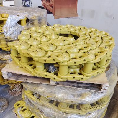 China Heavy Machinery Excavator Bulldozer Undercarriage Oem Quality Construction Machinery Parts Crate Bulldozer Track Chains for sale