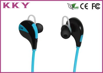 China Mini Style Cordless Running Headphones , Blue Wireless Headphones For Gym for sale