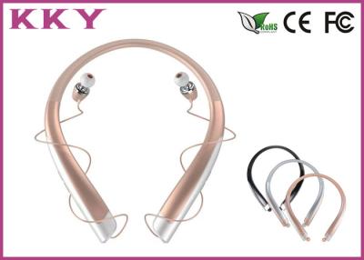 China CVC Noise Reduction Neckband Bluetooth Headphones Mobilephone Headphones for sale