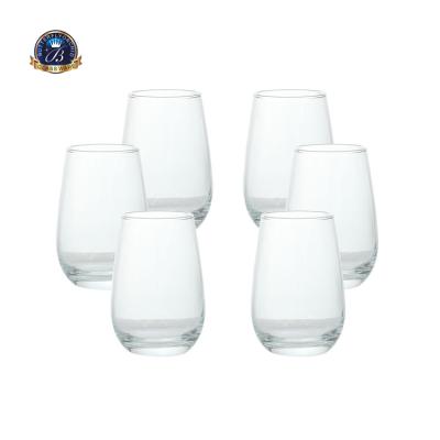 China Minimalist Amazon Hot Sale Glassware Cups Drinking Glasses Tumblers for Cocktails, Water, Juice Beer, Cocktail for sale