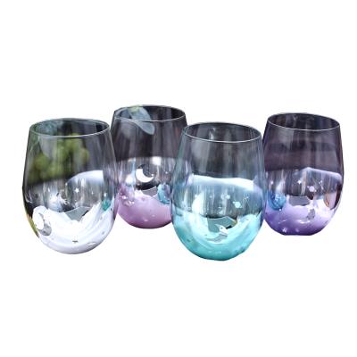 China Milk 560ml Juice Glass Cup Viable Wholesale Creative Transparent Glass Tea Cup Beer Glass for sale