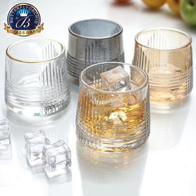 China Whiskey Mug Best Selling Crystal Whiskey Glass Wine Glasses Shaped To Enhance The Tasting And Aroma Of Spirits Crystal Clear Glassware for sale