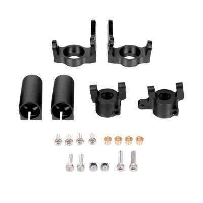 China Vehicles & Toys Metal Front Steering Knuckles C Hub Remote Control Carrier Axle Lock Out Rear Set For SCX10 Axial II 90046 90047 RC Car Parts for sale