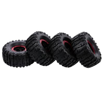 China Vehicles & 4pcs 135mm 2.2 inch Rim Rubber Inflatable Tire Wheel Remote Control Toys for Traxxas HSP Redcat RC4WD Tamiya Axial SCX10 D90 RC Car Rock Crawler for sale