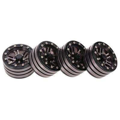 China Vehicles & Remote Control Toys 1.9 Heavy Metal CNC Wheel Beadlock Wheel Rim Hub for 1/10 RC Crawler Car SCX10 Axial 90046 AXI03007 TRX4 VS4-10 Redcat Gen8 for sale