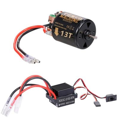 China Vehicles & Remote Control Toys Rcxaz 540 Brushed Carbon Brush External Waterproof Motor 13T 21T 35T 45T 55T 80T Equipped ESC 320A Max Current For 1:10 RC for sale