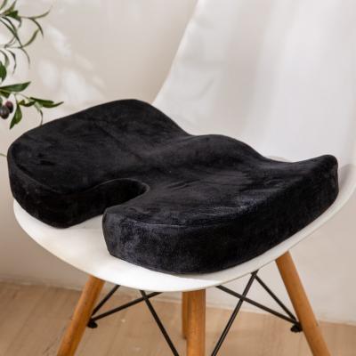 China High Quality Correct Anti-Apnea Sitting Position U-Shape Memory Foam Cushion Chair Cushion for sale