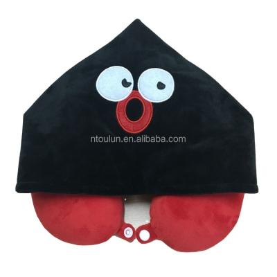 China Anti-Apnea Cute Cartoon Style Octopus U Shape Memory Foam Neck Pillow Travel Pillow Small for sale